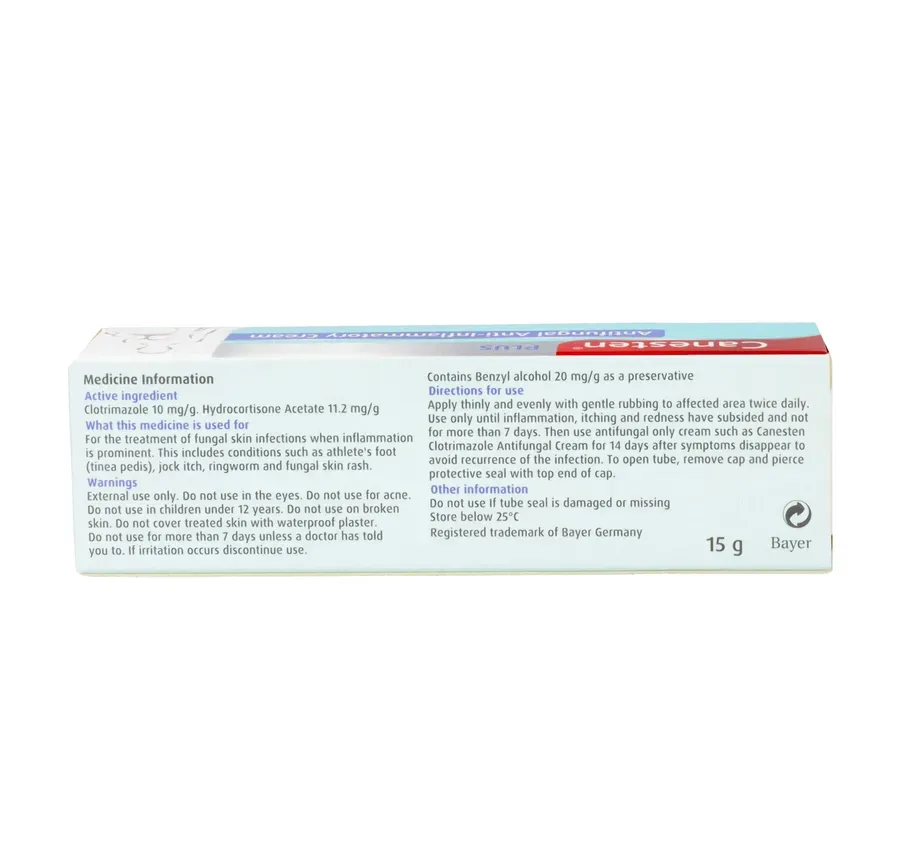 Canesten Plus 15g Cream — Kimia Pharmacy