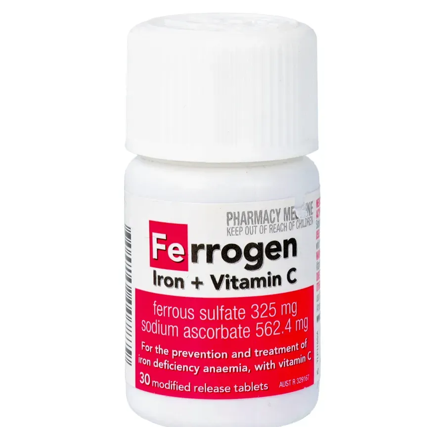 Ferrogen Iron + Vitamin C 30 Tab — Kimia Pharmacy